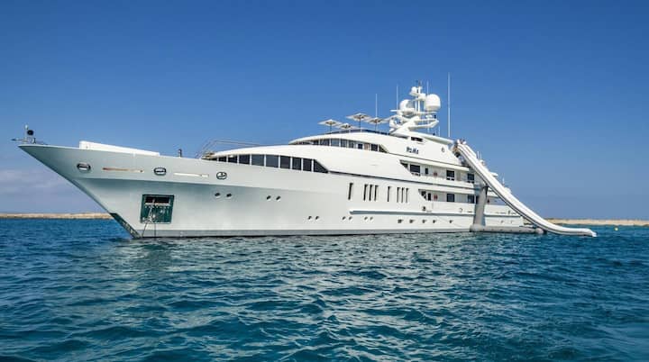 Aus Benkos Besitz: Yacht Roma, ...