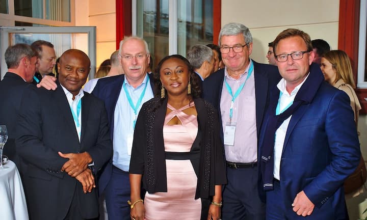 Benedict Kanu, Lead Agriculture Expert, African Development Bank;
Fons Maex, CEO, Kim's Chocolates;
Patricia Poku Diaby, CEO, Plot Enterprise Ghana Ltd.;
Ignace Libeert, Owner, Libeert;
Franck Michelet, CCO, Royal Duyvis Wiener B.V.