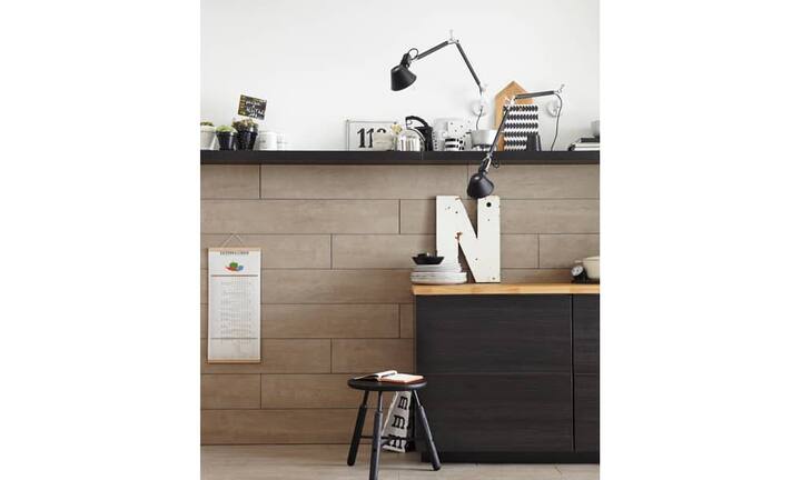 ...der natürliche Materialien...