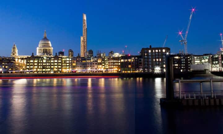 In eine neue Liga der Holzhochhäuser möchte PLP Architecture in Zusammenarbeit mit der Universität Cambridge vorstossen. Der Oakwood Tower in London soll 300 Meter hoch werden und wäre damit das zweithöchste Gebäude der Stadt.
PLP Architecture