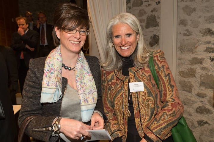 Beatrice Hirzel Corte, Head of Marketing & Communications, Schroder Investment Management (Switzerland) AG; Petra Nix, Owner & Managing Partner, Petranix Corporate and Financial Communications AG