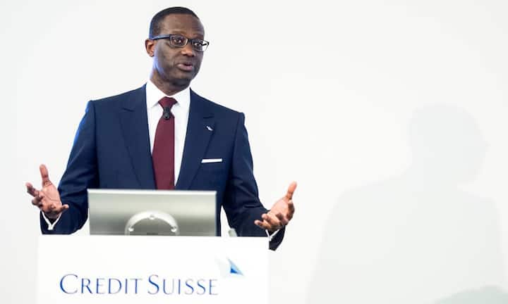 Rang 3: Tidjane Thiam - Gesamtpunkte: 36CEO Credit SuisseNeu