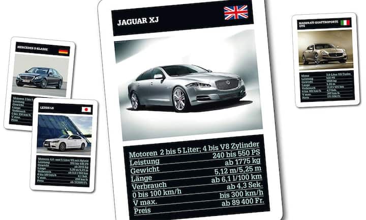 Der elegante, fast coupéartige Jaguar, gekleidet in eine Vollaluminium-Karosserie, ist seit 2013 auch mit Allradantrieb erhältlich. Die Motorenpalette startet mit einem Vierzylinder (2.0, 240 PS). Bei den Benzinern stehen der 
mit Allradantrieb kombinierte 3-Liter-Kompressor-V6 (340 PS) und ein 5-Liter-V8-Kompressor (510 PS) im Angebot. Der 3-Liter-Turbodiesel leistet 275 PS.