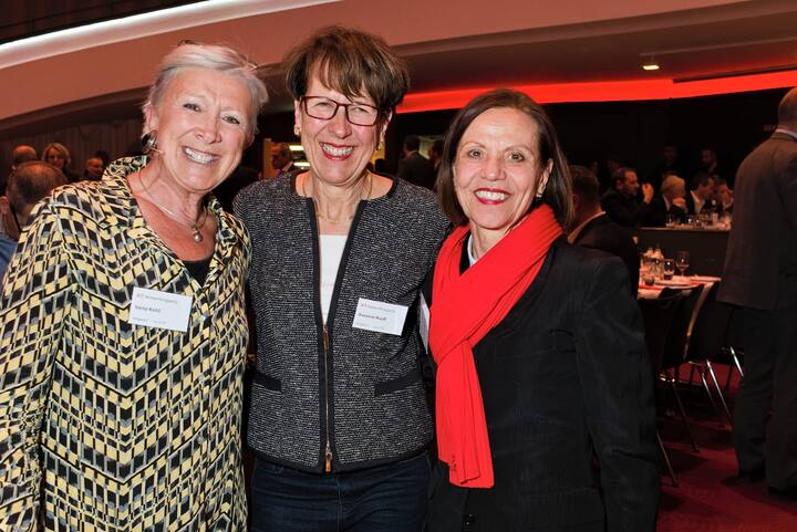 Vania Kohli, Gastgeberin;Susanne Ruoff;Marianne Sonder