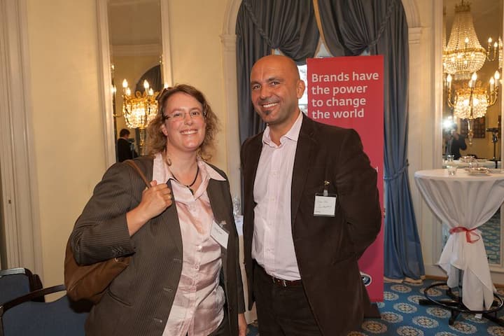 Claudia Köpfli, PME Magazin; Stefan H. Böni, Geschäftsführer Swiss Marketing