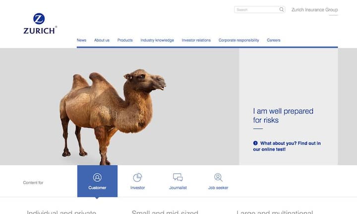 Um drei Plätze verbessert hat sich Zurich. Der Versicherer erhielt 2014 51 Punkte und belegt damit den 9. Rang.