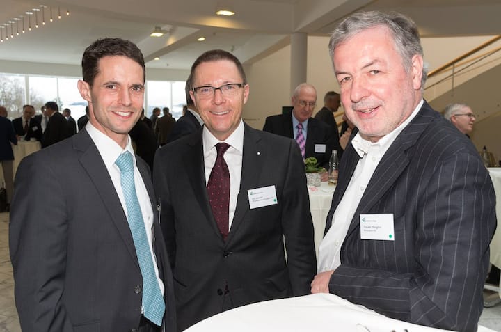 Christian Sutter, Credit Suisse; Urs Landolf, PricewaterhouseCoopers AG; Daniele Menghini, Bellecapital AG