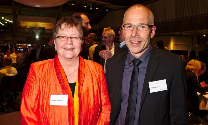 Daniela Bomatter, Geschäftsführerin, EnergieSchweiz
Jörg Sigrist, Geschäftsführer, Umweltarena