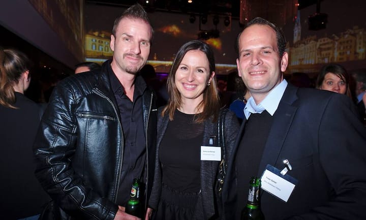 Stefan Zihlmann, Leiter Marketing Geberit AquaClean, Geberit Vertriebs AG;
Anna-Lea Michael, Wirz Wietlisbach Dialog;
Yves Seiler, Wirz Wietlisbach Dialog