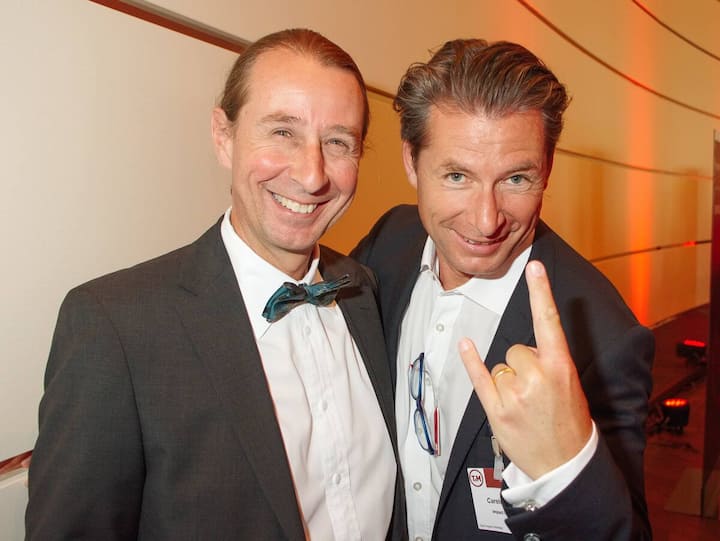 Stephan Brunner, Ghost.company Schweiz; Carsten Nadler, Impact Unlimited.