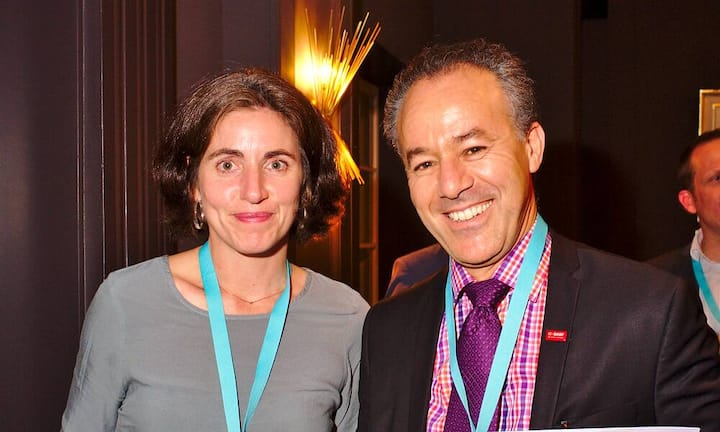 Gael Lescornec, EU Liaison, World Cocoa Foundation;
Hassan Elamri, Head of Business Management West and Central Africa, BASF