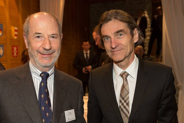 Jost Wirz, Honorary Chairman, Wirz Partner Holding; Thomas Knecht, Chairman, Knecht Holding