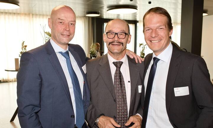 Søren Mose, VR, SIX; Philipp Halbherr, Mitglied der Geschäftsleitung, Schweizer Bankiervereinigung; Jochen Dürr, CRO, SIX