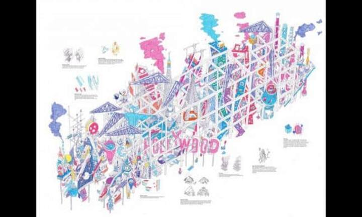 Den dritten Platz holte ein Projekt, welches mit Cybertopia gleich eine ganze Stadt der Zukunft entwirft. Diese soll durch einen riesigen mobilen 3D-Drucker ständig den ändernden Bedürfnissen der Bewohner angepasst werden können. Kriegt beispielsweise eine Familie Zuwachs, kommt der Drucker vorbei und erstellt ein neues Kinderzimmer.