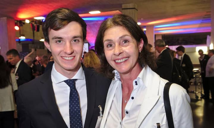 Patric Naville, International Students' Committee;
Christiane Naville