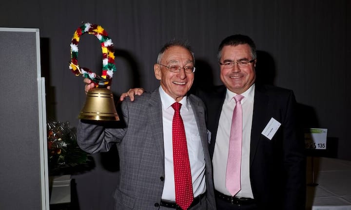 Fritz Sutter, Organisator, smart energy party;
Kurt Lüscher, CEO, energie360°