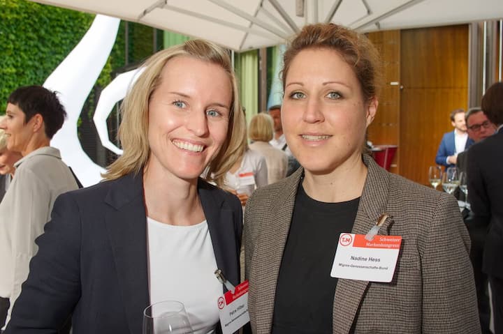 Petra Hilber, Migros-Genossenschafts-Bund; Nadine Hess, Migros-Genossenschafts-Bund.