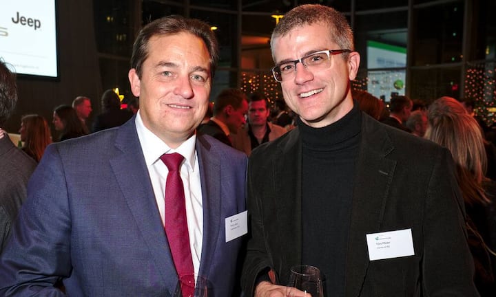 Patrik Läser, CFO, Credit Suisse Trust AG;
Yves Mäder, Managing Director, ricardo.ch