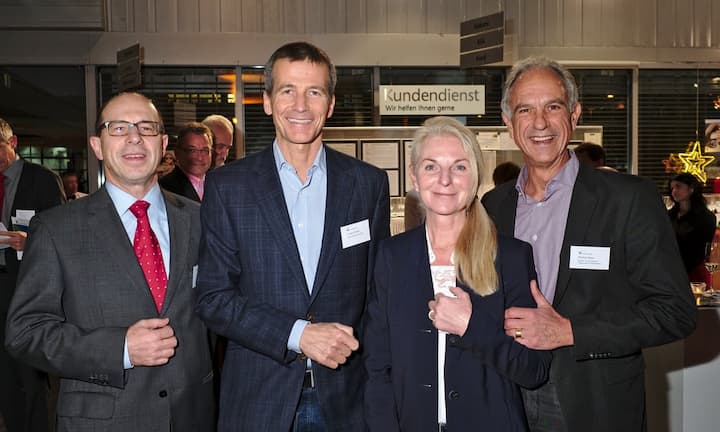 Jürg Baltensperger, Inhaber, Cobalt Management;
Andreas Kessler, Chief Sales Officer, Mammut Sports Group AG;
Arlette Elmer, Supervisor Careformance Schweiz, Baxalta Schweiz AG;
Matthias Elmer, Generalsekretär, Zürcher Hochschule für Angewandte Wissenschaften