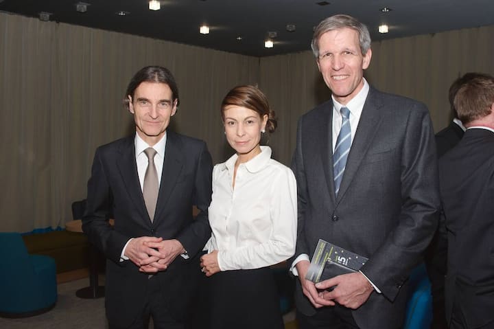 Thomas Knecht, Gründer "venture" & VRP Knecht Holding; Danielle Lanz Knecht; Calvin Grieder Bühler AG