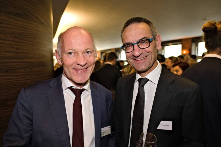 Daniel Glasl, Partner, Bratschi AG Zürich; Stefan Holenstein, Präsident Schweizerische Offiziersgesellschaft