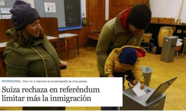 Die spanische Zeitung «El Mundo» berichtet mit einem Korrespondentenbeitrag gross über den Urnengang. Neben dem konkreten Resultat wird nochmals erklärt, was Ecopop wollte. Besonders auch die Massnahme zur Geburtenkontrolle in armen Ländern wird herausgestrichen.