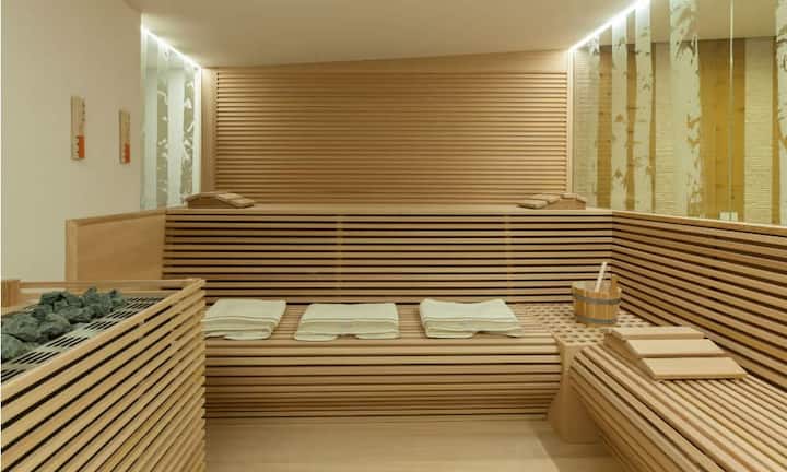 Die Benützung des Spa- und Wellnessbereichs des Hotels ist inklusive.