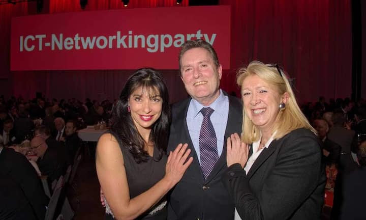 Noemi Nadelmann, Opernsängerin;
Peter Grütter, Chairman, asut
Vania Kohli, Gastgeberin