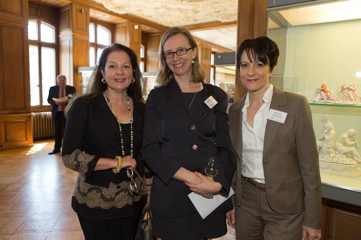 Catherine Weir, Citibank (Switzerland) AG, Head Global Family Office Group; Emma Thomasson, Thomson Reuters Markets SA; Marlene Uetz, I.J. Martin & Co. Ltd. Executive Coaches for Global Business Leaders, Commercial Director