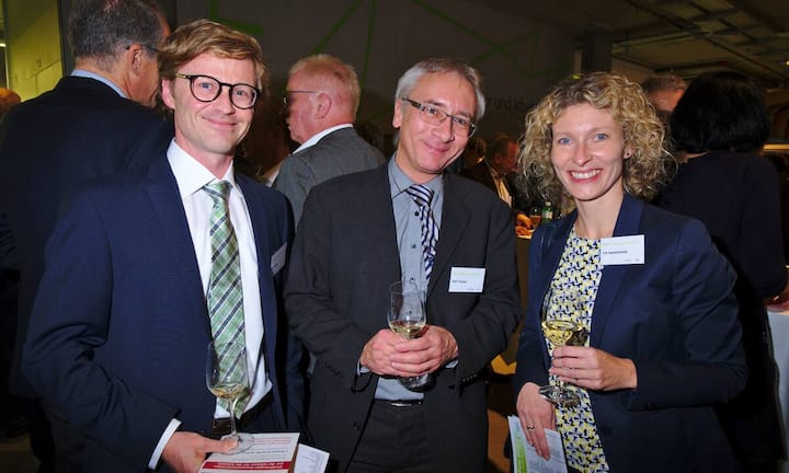 Ivo Hüsler, Leiter Projektentwicklung, Energie 360*;
Ueli Trümpi, Bereichsleiter Wärme, St. Galler Stadtwerke;
Iris Isenschmid, Leiterin Kommunikation, 360*