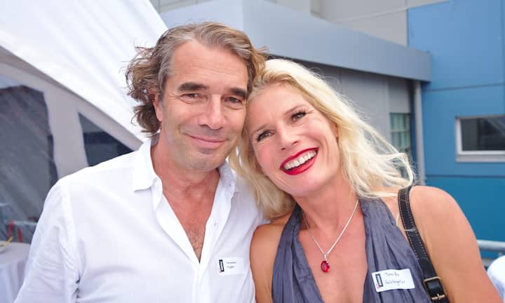 Hanswalter Huggler, Veranstalter, Live at Sunset;
Monika Schlageter, Bademeisterin, Seebad Küsnacht