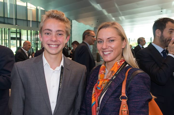 Emil Hannesbo, IFA Team; Agne Kazakauskaite, IFA Team