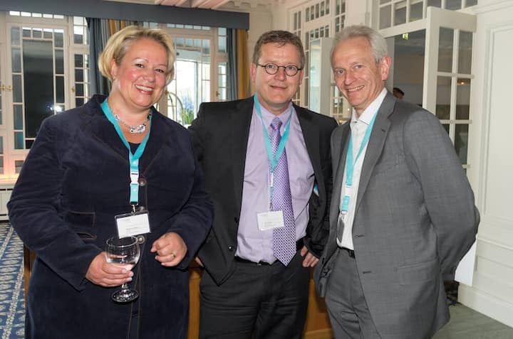 Mirjam Van Dijk, Managing Director, Royal Duyvis Wiener BV; Tom Velthuis, Sales Manager, Royal Duyvis Wiener BV; Dirk Poelman, COO Barry Callebaut AG