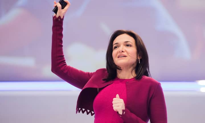 Platz 4: Sheryl Sandberg, COO Facebook.