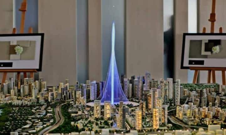 Trotzdem hat Calatrava weiter viele Anhänger. In Dubai soll er das höchste Haus der Welt bauen. Wie hoch es werden soll, ist noch geheim. Zuerst wollen die Scheichs offenbar abwarten, wie hoch der Konkurrenz-Turm im saudischen Dschidda bei der Fertigstellung wird. Bilder: Keystone