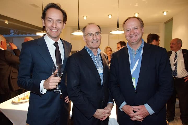 Patrick Warnking, Country Director; Google Switzerland; Felix Gutzwiller, Ständerat FDP; Eric Tveter, CEO, upc cablecom