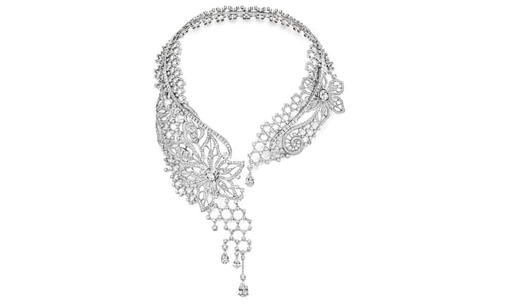 Piaget: Collier «Limelight Couture Précieuse» mit 1513 Brillanten und 148 Diamanten. Preis auf Anfrage.