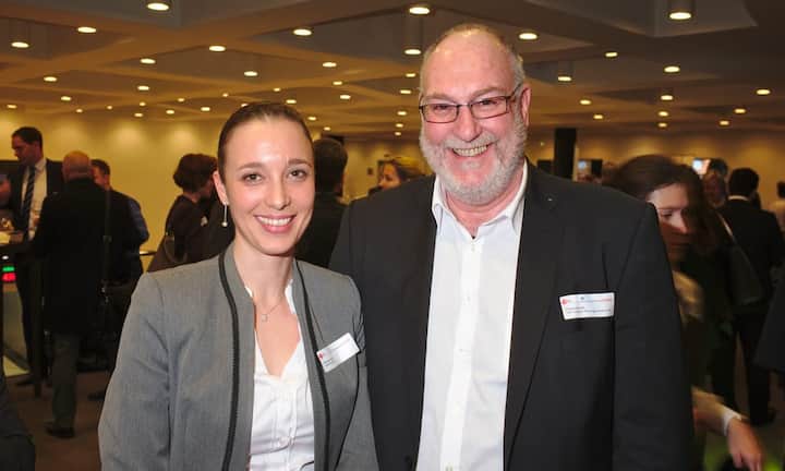 Nicole Gubler, Marketing + Kommunikation, AMR Partner AG;
Piero Signorell, Präsident Regio Bodensee-St. Gallen, SKO