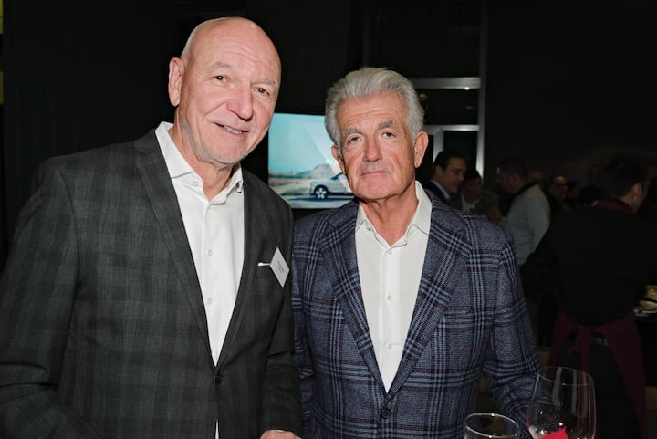 Heinrich Lammer, Cowin AG; Guido Persterer, Efficiency Club Zürich.