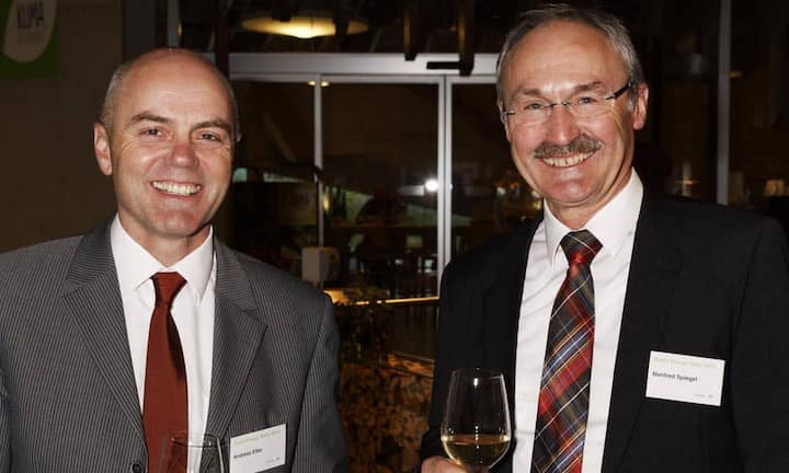 v.l.n.r. Andreas Etter; CEO bei ALPINE-ENERGIE Schweiz AG, Manfred Spiegel; itsbusiness AG