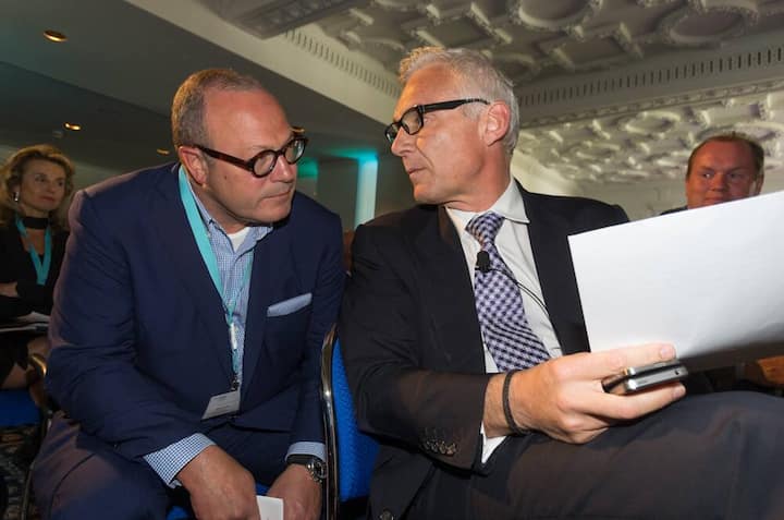 Andreas Schmid, Büro Andreas Schmid; Urs Rohner, VR-Präsident Credit Suisse