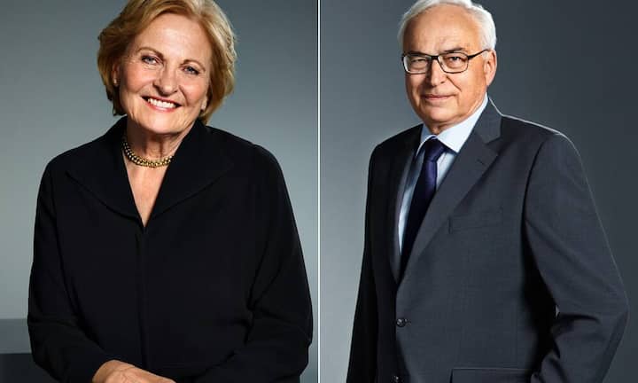 Platz 2: 8 bis 9 Milliarden Franken besitzen die Erben des Baumaschinen- und Kran-Konzern-Gründers Hans Liebherr. Heute leiten seine Kinder Isolde und Willi (Bild) den weltumspannenden Konzern. Und auch sie delegieren bereits verstärkt an ihre teilhabenden Nachkommen. Liebherr