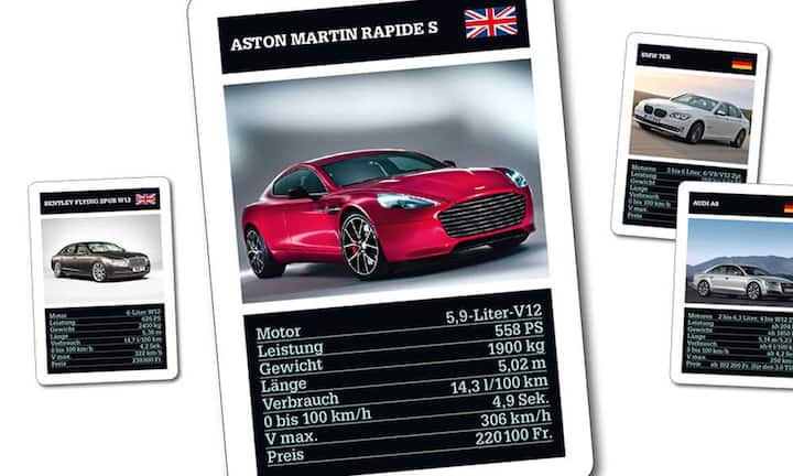 Mit Eleganz und einem Schuss James Bond bildet der sportliche Aston Martin eine Alternative zu den etablierten Konkurrenten. Gegenüber dem optisch zurückhaltenderen Rapide hat der «S» in jeder Beziehung zugelegt: mehr Leistung, adaptives Fahrwerk und im Interieur noch mehr britischer Luxus. Zur Wahl stehen eine luxuriösere oder eine betont sportliche Innenausstattung.