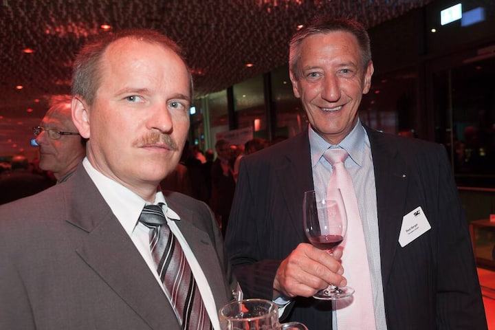 Heinz Többen, COO, Wagner AG; Beat Berger, Geschäftsführer Techatron GmbH