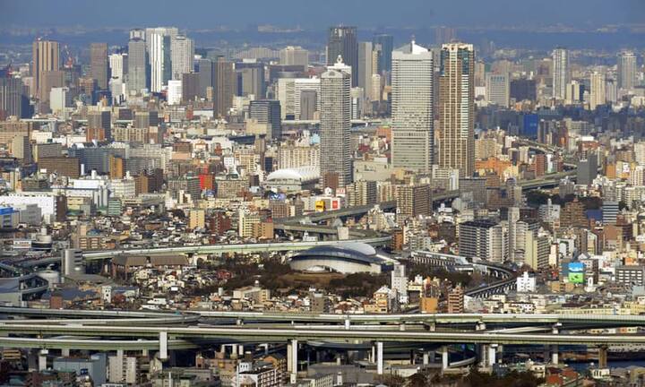 Die drittgrösste Stadt Japans schafft es aufs Podium: Platz 3 für Osaka.