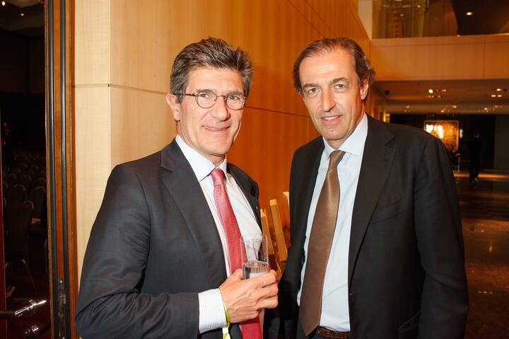 Patrick Odier, Präsident, SwissBanking, Bankiervereinigung; Raymond J. Baer, Chairman of the Board of Directors, Alpine Select Ltd.