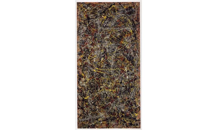 Platz 1: Noch ein paar Millionen mehr brachte Jackson Pollocks «No. 5» aus dem Jahre 1948 ein. Es ging zur selben Zeit für 140 Millionen Dollar an einen unbekannten Käufer. (Bild: Keystone)