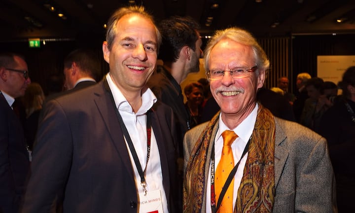 Philipp Gmür, CEO, Helvetia Switzerland;
Bruno Frey, Permanent Visiting Professor, Universität Basel