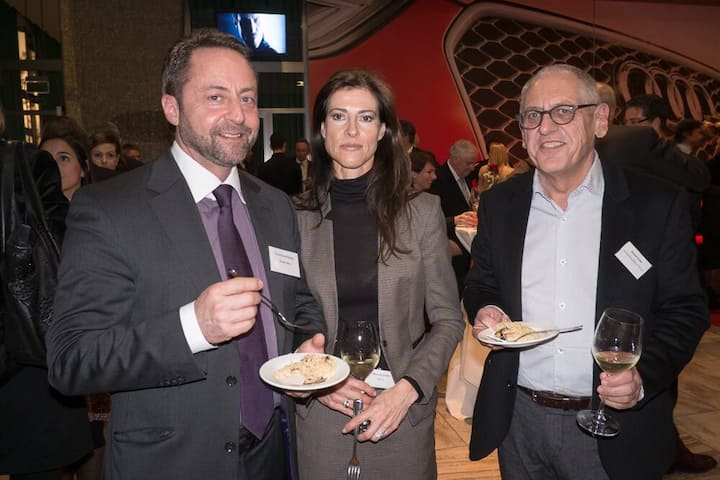 Renato Oliva, axel springer; Manuela Gualeni, UBS AG; Roland Sutter, HESSKISSSULZERSUTTER AG