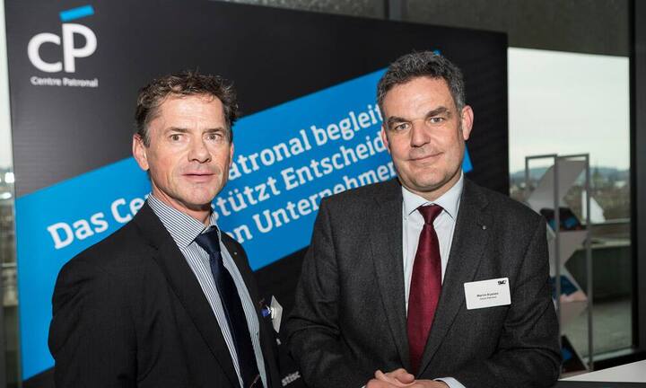 Pierre-Alain Rom, Rom Treuhand AG; Martin Kuonen, Centre Patronal